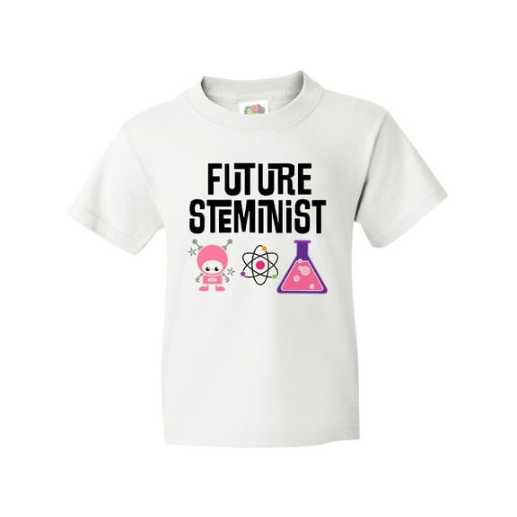 Inktastic Science Gift Future STEMinist Scientist for Girls Youth T-Shirt