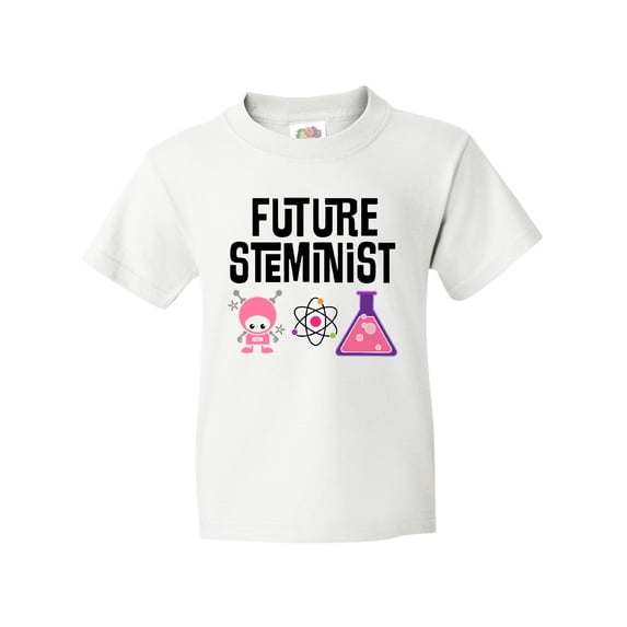Inktastic Science Gift Future STEMinist Scientist for Girls Youth T-Shirt