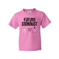 thumbnail image 1 of Inktastic Science Gift Future STEMinist Scientist for Girls Youth T-Shirt, 1 of 5