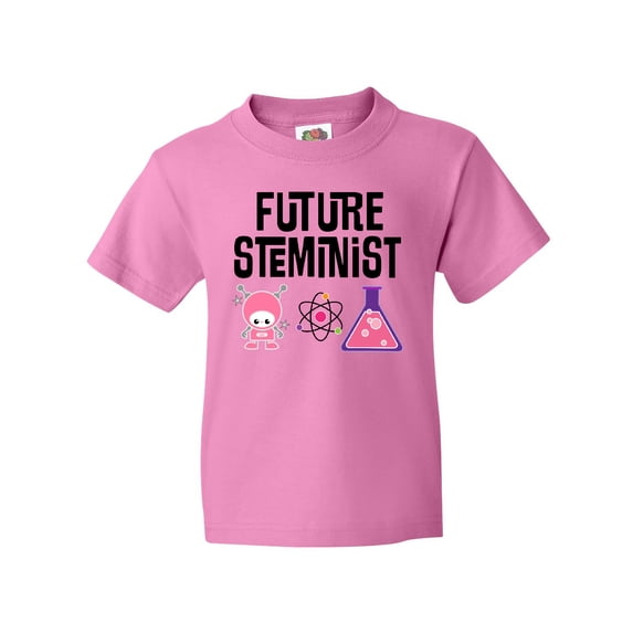 Inktastic Science Gift Future STEMinist Scientist for Girls Youth T-Shirt
