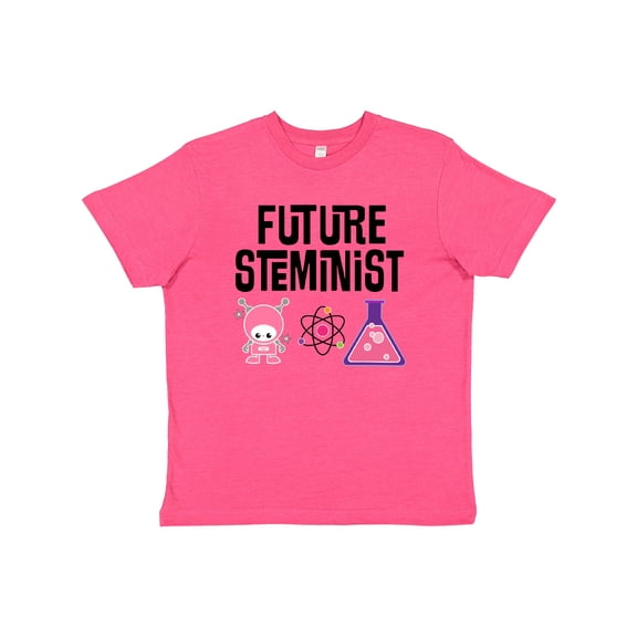 Inktastic Science Gift Future STEMinist Scientist for Girls Youth T-Shirt