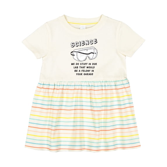 Inktastic Science Girls Baby Dress