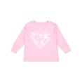 thumbnail image 1 of Inktastic Science Heart Beaker, Book, DNA and Microscope Boys or Girls Long Sleeve Toddler T-Shirt, 1 of 5