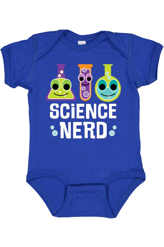 Science Nerd Chemistry Boys or Girls Baby Bodysuit