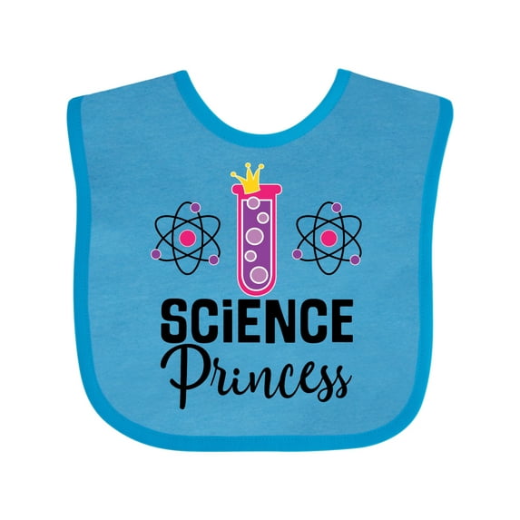 Inktastic Science Princess Girls Scientist Girls Baby Bib