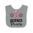 thumbnail image 1 of Inktastic Science Princess Girls Scientist Girls Baby Bib, 1 of 4
