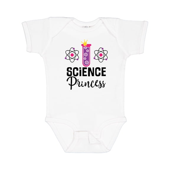 Inktastic Science Princess Girls Scientist Girls Baby Bodysuit