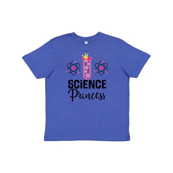Inktastic Science Princess Girls Scientist Youth T-Shirt