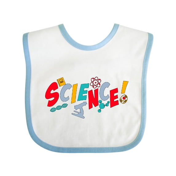 Inktastic Science Science Shapes Boys or Girls Baby Bib
