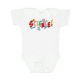 thumbnail image 1 of Inktastic Science Science Shapes Boys or Girls Baby Bodysuit, 1 of 5