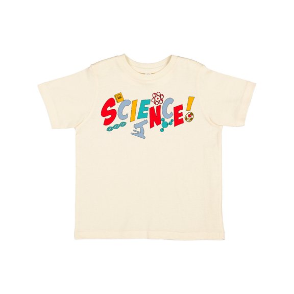 Inktastic Science Science Shapes Boys or Girls Toddler T-Shirt