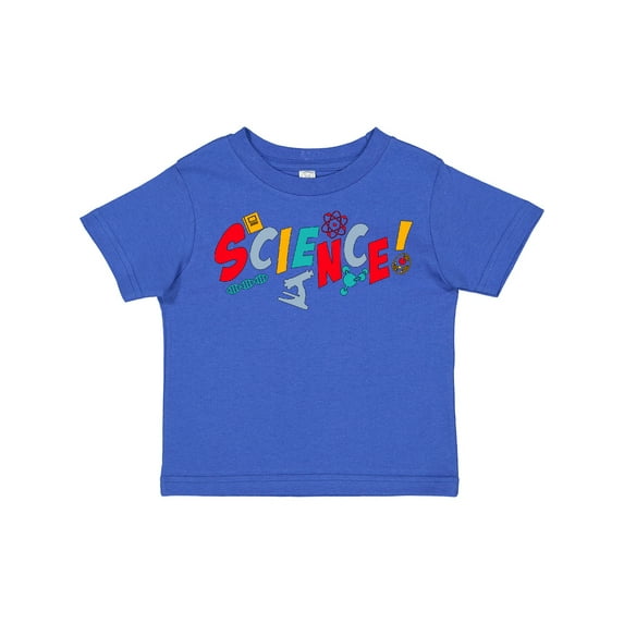 Inktastic Science Science Shapes Boys or Girls Toddler T-Shirt