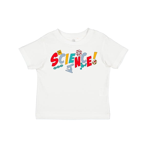 Inktastic Science Science Shapes Boys or Girls Toddler T-Shirt