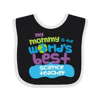 Inktastic Science Teacher Mom Boys or Girls Baby Bib