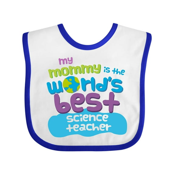 Inktastic Science Teacher Mom Boys or Girls Baby Bib