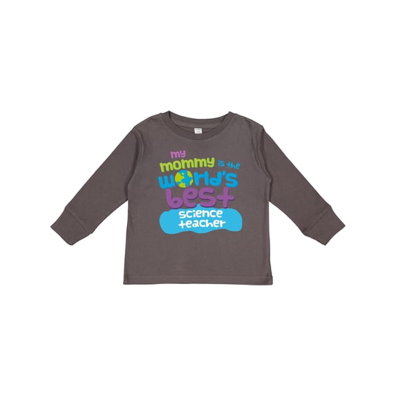 Inktastic Science Teacher Mom Boys or Girls Long Sleeve Toddler T-Shirt