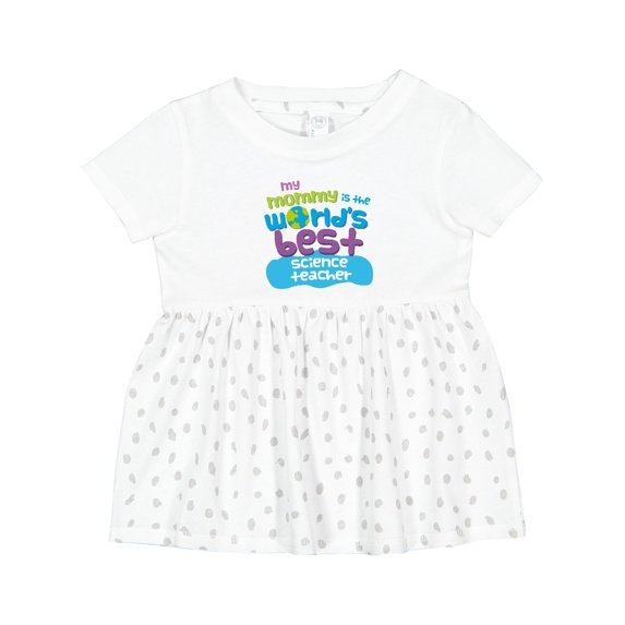 Inktastic Science Teacher Mom Girls Baby Dress