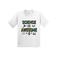 thumbnail image 1 of Inktastic Science is Awesome Molecules and Microscope Youth T-Shirt, 1 of 5