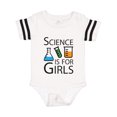 thumbnail image 1 of Inktastic Science is for Girls Gift Baby Girl Bodysuit, 1 of 4