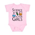 thumbnail image 1 of Inktastic Science is for Girls Girls Baby Bodysuit, 1 of 5