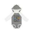 thumbnail image 1 of Inktastic Science is for Girls Girls Long Sleeve Baby Bodysuit, 1 of 5