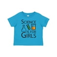 thumbnail image 1 of Inktastic Science is for Girls Girls Toddler T-Shirt, 1 of 5