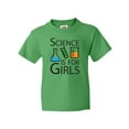 thumbnail image 1 of Inktastic Science is for Girls Youth T-Shirt, 1 of 5