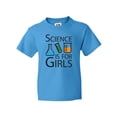 thumbnail image 1 of Inktastic Science is for Girls Youth T-Shirt, 1 of 5