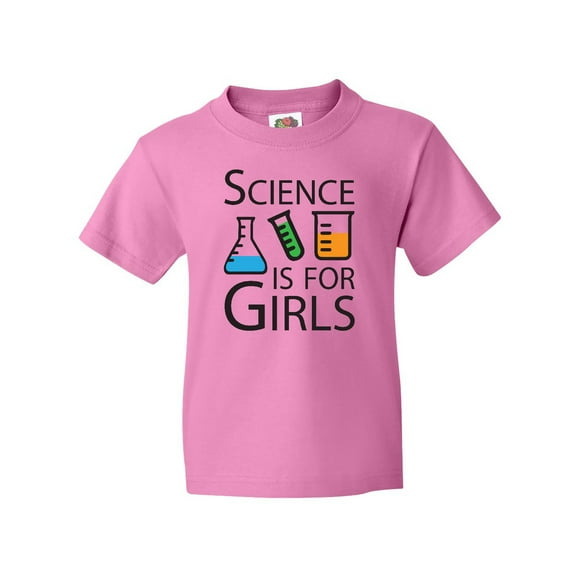Inktastic Science is for Girls Youth T-Shirt