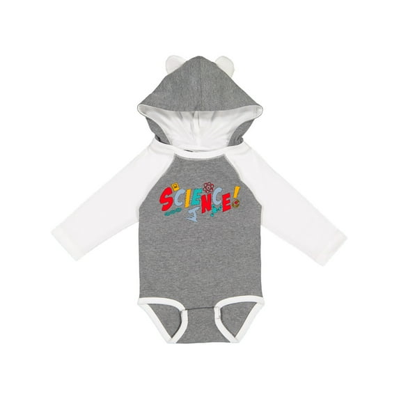 Inktastic Science Science Shapes Boys or Girls Long Sleeve Baby Bodysuit