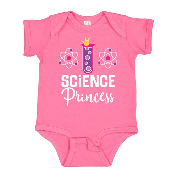 Inktastic Scientist Girls Science Princess Girls Baby Bodysuit
