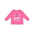 thumbnail image 1 of Inktastic Scientist Girls Science Princess Girls Long Sleeve Toddler T-Shirt, 1 of 5