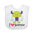 thumbnail image 1 of Inktastic Scientist I Love Science Future Childs Shirt Boys or Girls Baby Bib, 1 of 4