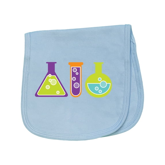Inktastic Scientist Kids Chemistry Beakers Baby Burp Cloth
