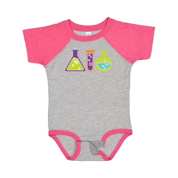 Inktastic Scientist Kids Chemistry Beakers Boys or Girls Baby Bodysuit