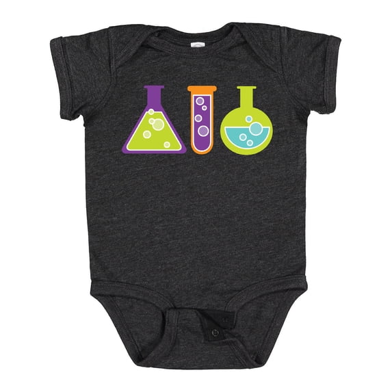 Inktastic Scientist Kids Chemistry Beakers Boys or Girls Baby Bodysuit