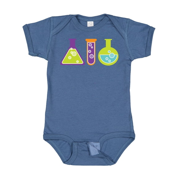Inktastic Scientist Kids Chemistry Beakers Boys or Girls Baby Bodysuit