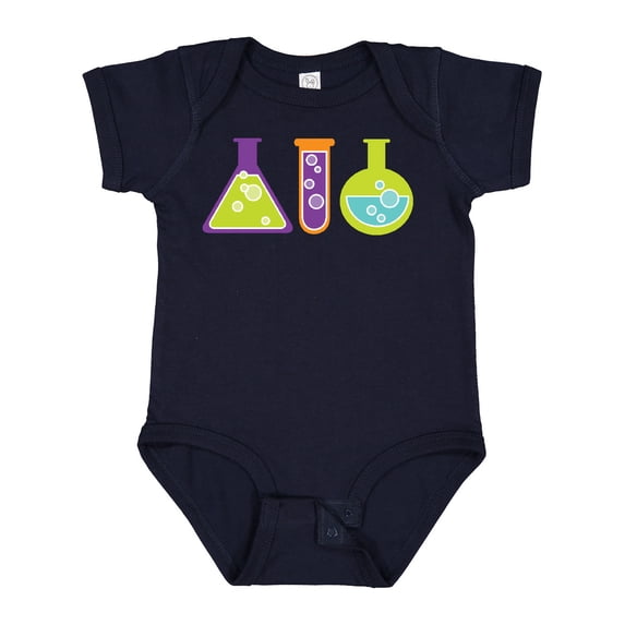 Inktastic Scientist Kids Chemistry Beakers Boys or Girls Baby Bodysuit