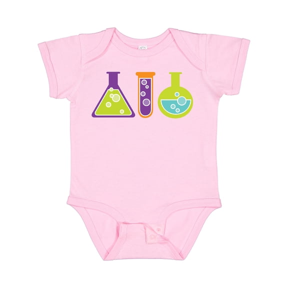 Inktastic Scientist Kids Chemistry Beakers Boys or Girls Baby Bodysuit