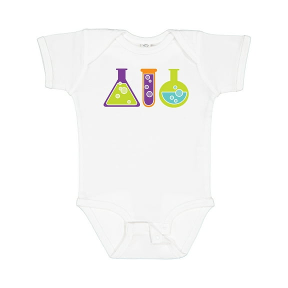 Inktastic Scientist Kids Chemistry Beakers Boys or Girls Baby Bodysuit
