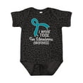 thumbnail image 1 of Inktastic Scleroderma Teal Ribbon Awareness Boys or Girls Baby Bodysuit, 1 of 5