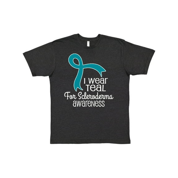 Inktastic Scleroderma Teal Ribbon Awareness T-Shirt