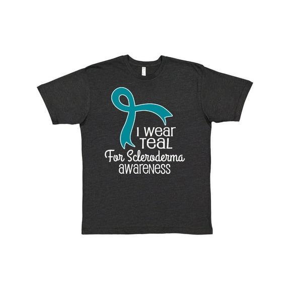 Inktastic Scleroderma Teal Ribbon Awareness T-Shirt