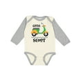 thumbnail image 1 of Inktastic Scooter Bike Gotta Scoot Boys or Girls Long Sleeve Baby Bodysuit, 1 of 5