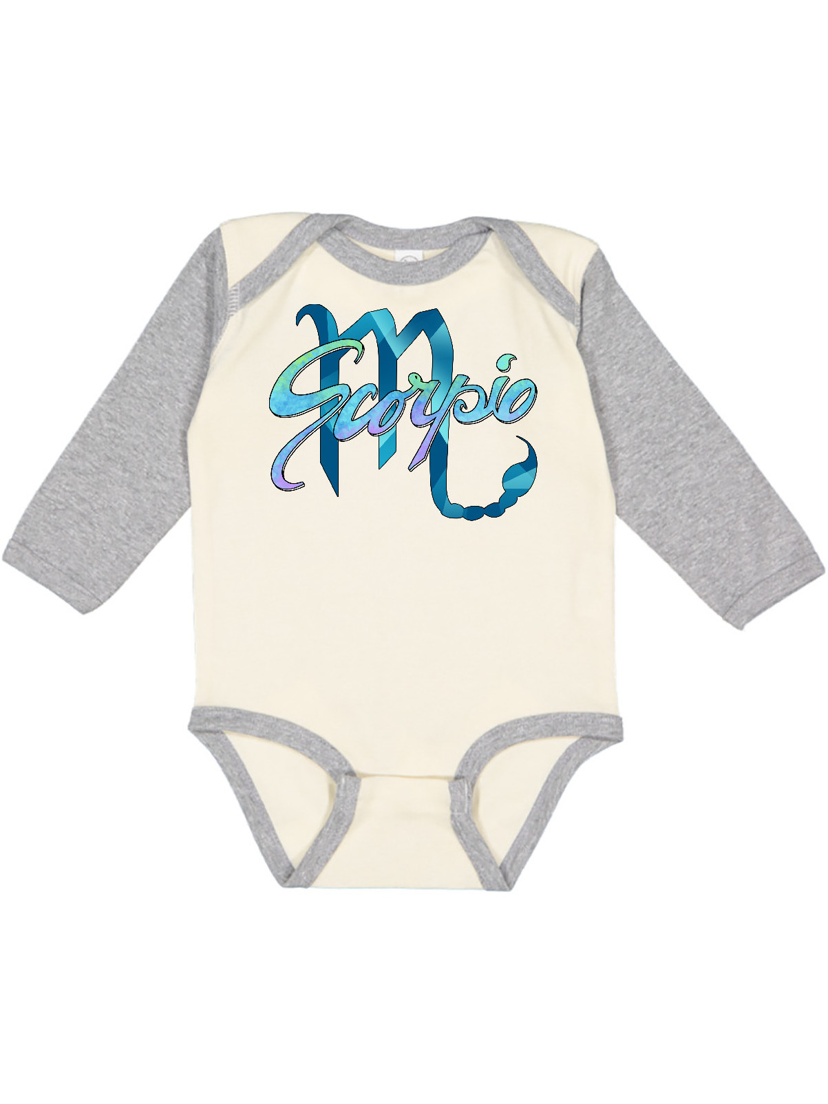 Inktastic Scorpio Zodiac Sign Boys or Girls Long Sleeve Baby Bodysuit