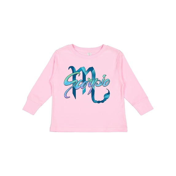 Inktastic Scorpio Zodiac Sign Boys or Girls Long Sleeve Toddler T-Shirt