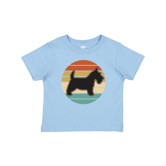 Inktastic Scottie Dog Vintage Scottish Terrier Boys or Girls Baby T-Shirt