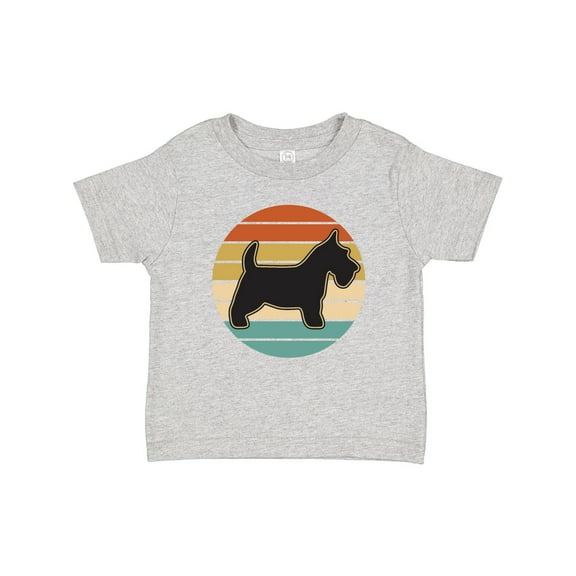 Inktastic Scottie Dog Vintage Scottish Terrier Boys or Girls Baby T-Shirt