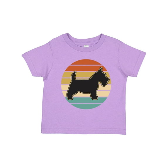 Inktastic Scottie Dog Vintage Scottish Terrier Boys or Girls Toddler T-Shirt