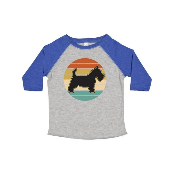 Inktastic Scottie Dog Vintage Scottish Terrier Boys or Girls Toddler T-Shirt